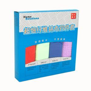 超细纤维抹布四片装 大块