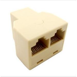 友能 RJ45三通头 一转二转接头 网线一转二 网线转接器 分线器DNX