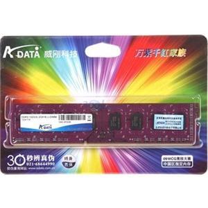 AData/威刚 DDR3 1333 4G 内存条 万紫千红 台式机内存