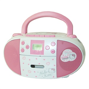 Hello Kitty便携式CD播放机 KT-CD11