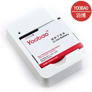 YOOBAO羽博 HTC Desire HD 多普达A9191 G10 电池+座充 套装