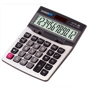 卡西欧(CASIO) 商务计算器DX-120S(灰色)