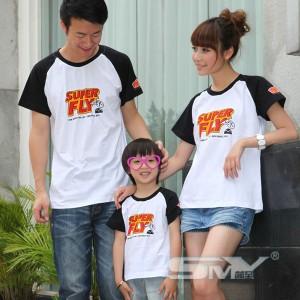 SMY 2011春夏新款 短袖情侣装亲子装圆领T恤B101