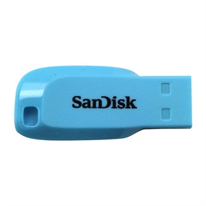 【当当销售配送】SanDisk 8G U盘 CZ50珍藏版 蓝色