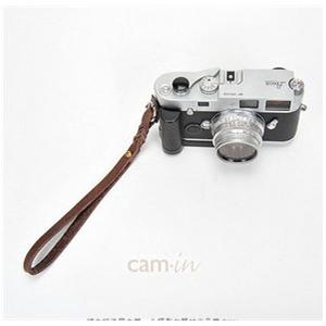 Cam-in 公牛皮 相机手腕带 A款 咖啡色 CAM2004