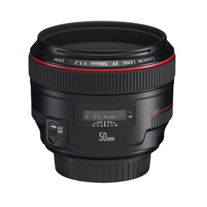 佳能 EF 50mm f/1.2L USM 镜头、行货带票、全国联保、免运费