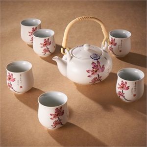 海一　茶具套装７头　提梁壶茶具　TS020