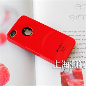 特价 德国Melkco iphone 4 冰激凌外壳 手机套 F1跑车喷漆 中国红