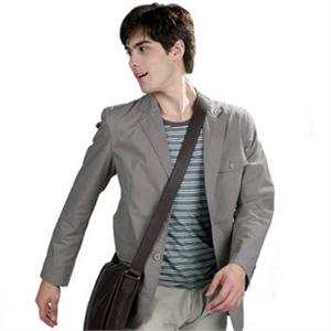 2011春装新品 男士西服外套 男士小西装 修身商务休闲 灰色