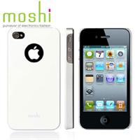 摩仕/Moshi iGlaze iPhone4代手机超薄时尚保护外壳 手机壳-白色