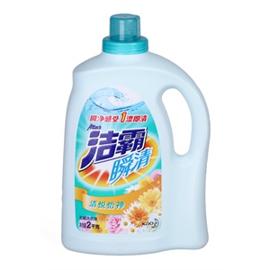 洁霸 瞬清清悦怡神洗衣液2千克