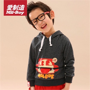 制造 街头前沿印花连帽卫衣套装MS217002MS