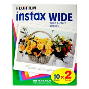富士拍立得instax210 相纸 一次成像胶片 宽幅5寸相纸 正品 20张