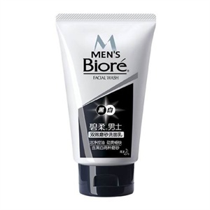 Biore碧柔 男士双效磨砂洗面乳100g