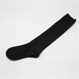 乐为正品 女士菱形格中筒袜靴袜 黑 日本 棉 韩国 春秋 加厚