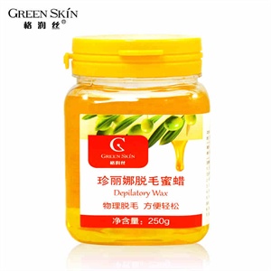 IKI 脱毛蜜蜡脱毛腊/膏 250G 脱毛蜡+脱毛纸1包+刮子