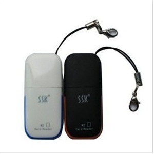 SSK飚王 魔豆M2 SCRS047 读卡器 M2读卡器 USB2.0
