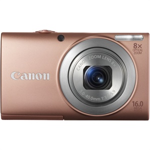 佳能PowerShot A4000 IS 数码相机 银色 红色 黑色 蓝色 橙色