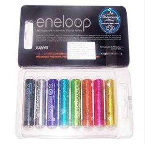 三洋eneloop 8HR-3UTGA-SESU-SL 亮彩1900mAh纪念版 5号充电电池