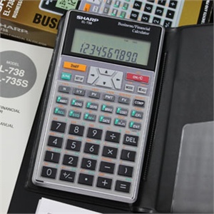 SHARP EL738 理财多功能金融财务计算器 el-738