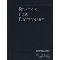 Black’s Law Dictionary, 8th布莱克法律辞典