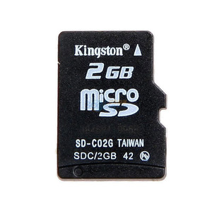 金士顿TF卡 2G MicroSD\TF 存储卡 使您的移动生活更加流畅