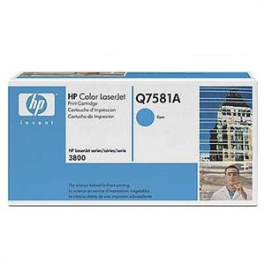 惠普LaserJetQ7581A青色硒鼓适用Color LaserJet 3800/CP3505系列