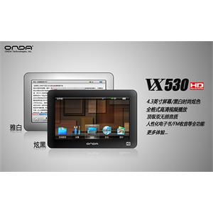 昂达VX530(8G)4.3寸MP4/RMVB高清播放器,电子书阅读,录音笔功能