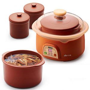 小熊 白瓷电炖盅DDZ-106 带定时 2.5L大容量