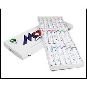 马利18色水彩颜料 马利1338水彩颜料 马利颜料 12ML