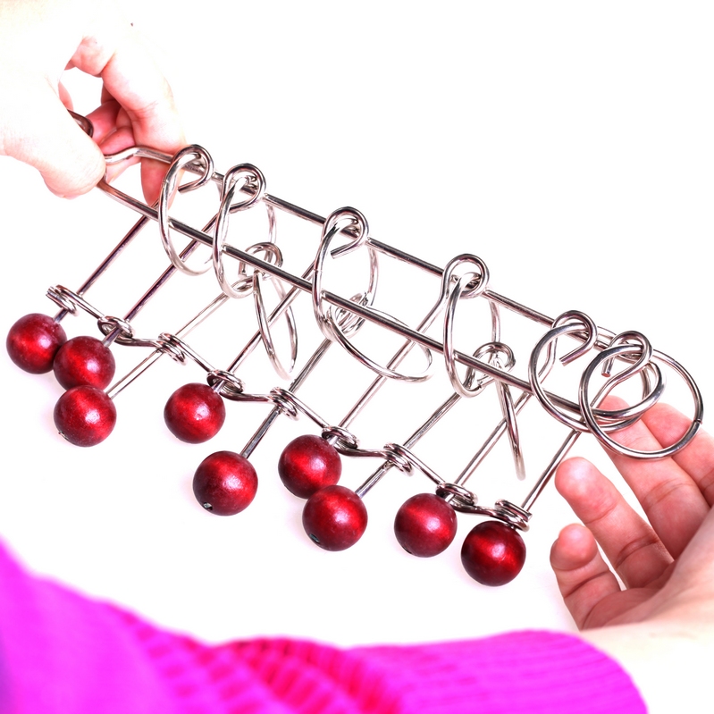 锁益智解扣智力解环初级解锁玩具智力解锁九连环