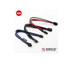 orico CPE4P-40BL正标18awg机箱背板理线 CPU 4pin电源延长线 yxw