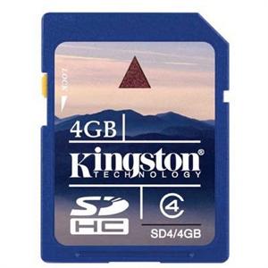 金士顿原装 4G Class4 高速SDHC卡