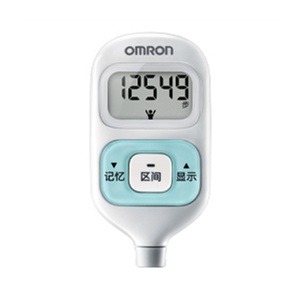 欧姆龙omron HJ-204计步器 消耗卡路里/脂肪量 2D感应
