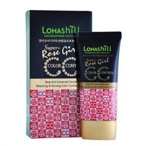 487◆正品Lohashill/露韩饰玫瑰女孩-全方位淡斑保养CC霜(50ML)