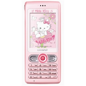 英华ok A136hk Hello Kitty限量版手机 一面手机 一面MP3