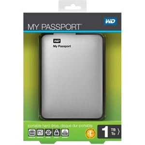 西部数据 My Passport 1T 移动硬盘 USB3.0 2012最新款