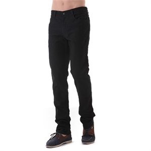【nonbrand】优质精棉纯黑条绒男款商务休闲裤