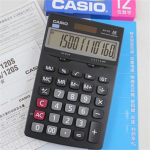 casio 卡西欧 ax12v 计算器 ax12 12v