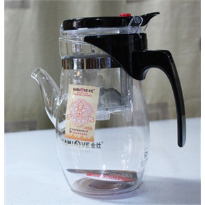 金灶泡茶杯飘逸杯 自动开启式TP－787 600ML 耐热玻璃