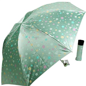 2012年新款 天堂伞 防紫外线 防晒 晴雨伞 3336E花开时节 4号绿