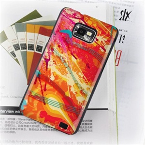 【泰龙吉】手机工坊 i9100/i9108 彩绘系列 彩壳 手机壳 流光溢彩