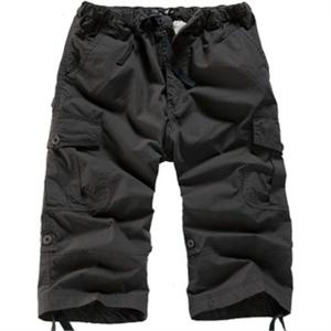 Wantdo 2012夏季热卖 男装 多口袋 时尚七分裤 七分裤 SXSY1205