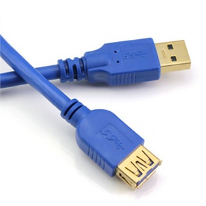 绿联 USBMAX USB3.0数据线 USB3.0延长线 双磁环 2米