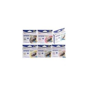 EPSON 爱普生 T0821 系列六色墨盒（适用Photo RX590 R390 R270）