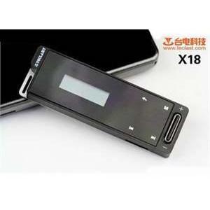 台电 X18 4G 纯音乐 MP3 显示屏 录音 TF扩展