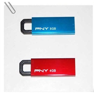 新款 PNY/必恩威 勾住你的心—钩钩盘4G 优盘 行货正品 4GB U盘