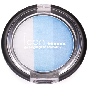 ICON 爱肯 炫彩立体三色眼影02#（浅蓝色系）2.4g