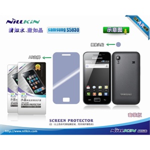 三星 S5830 Galaxy Ace NILLKIN 手机膜 保护膜 高透膜 套装