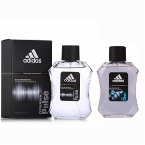 阿迪达斯 adidas男士香水冰点100ml+激情100ml 淡香水组合 套装
